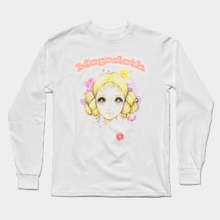 Megadeth † Retro Anime Twee Vintage Style Design Long Sleeve T-Shirt